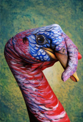 Turkey Hand Painting | Guido Daniele