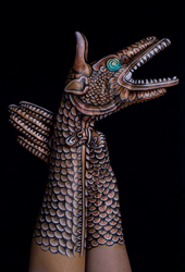 Thai Dragon Hand Painting | Guido Daniele