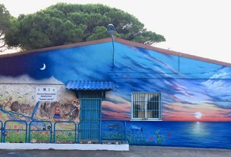 Mural at CEAS of S.Lucia - Sardegna