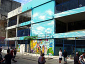 Murales eseguito per l' asilo Los Camillitos