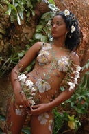 cubanas pintadas body painting